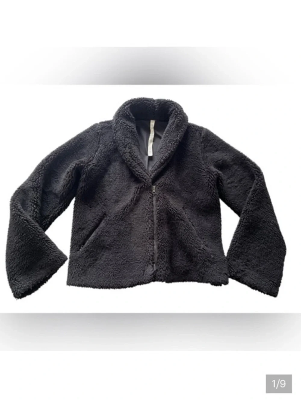 ALO Yoga Women's Black Sherpa Teddy Jacket